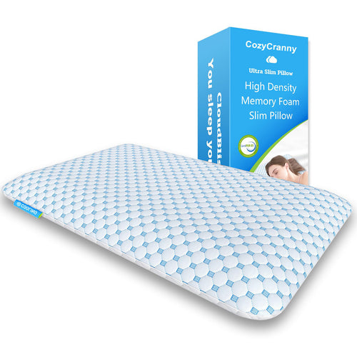Ultra Slim Memory Foam Pillow