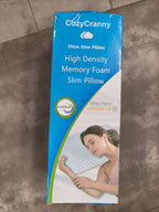 Ultra Slim Memory Foam Pillow